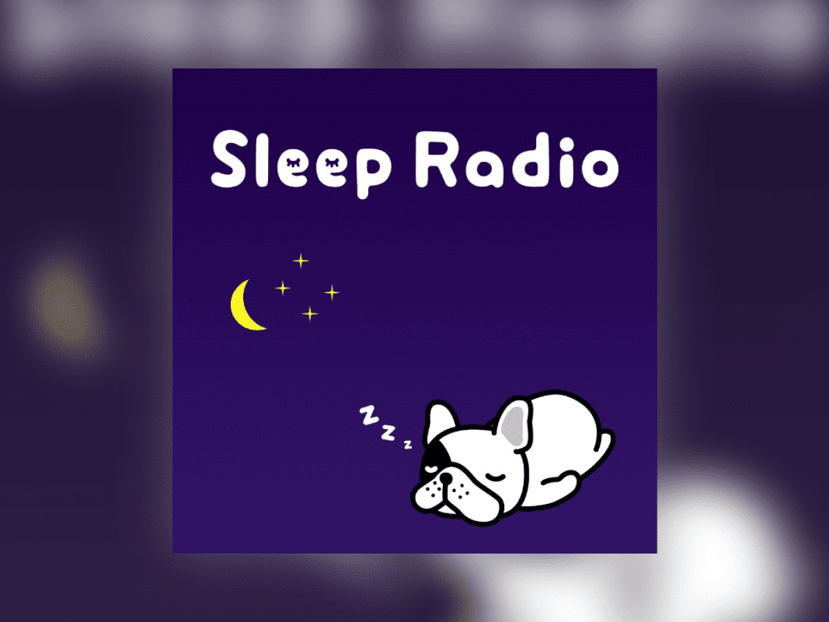 Sleep Radio｜ロゴ・カバーアート・イラスト制作